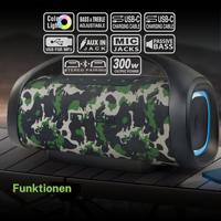 Muse M-980 CA Camouflage draadloze Bluetooth-luidspreker - thumbnail