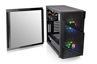 Thermaltake Commander C31 TG Midi-tower PC-behuizing, Gaming-behuizing Zwart 2 voorgeïnstalleerde LED-ventilators, 1 voorgeïnstalleerde ventilator, Zijvenster, Thermaltake Commander C31 TG Midi-tower PC-behuizing, Gaming-behuizing Zwart 2 voorgeïnstalleerde LED-ventilators, 1 voorgeïnstalleerde ventilator, Zijvenster,