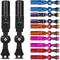 Muc-Off Tubeless Ventiel Big Bore Hybrid Medium Black Auto/Schräder Ventiel 35mm - thumbnail