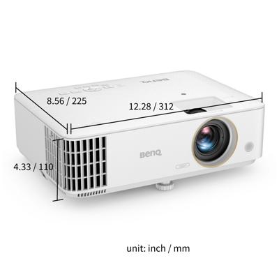 Benq TH685 beamer/projector 3500 ANSI lumens DLP WUXGA (1920x1200) Desktopprojector Wit Benq TH685 beamer/projector 3500 ANSI lumens DLP WUXGA (1920x1200) Desktopprojector Wit