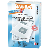 Scanpart m101dae3 microfleese stofzak daewoo sb90 4stuks - thumbnail