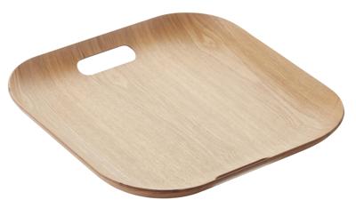 Point-Virgule Dienblad Houtkleur 39 x 39 cm Point-Virgule Dienblad Houtkleur 39 x 39 cm