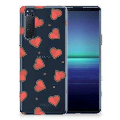 Sony Xperia 5II | TPU bumper | Hearts