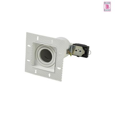 Inbouw Led-Spot Bellezza Bagno Rick IP20 12,5x16x12,5 cm LED Mat Wit