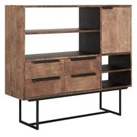 DTP Home Dressoir 'Odeon' Teakhout, 136cm - thumbnail