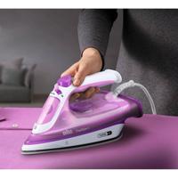 STEAM IRON FI3124 PU - POWER 2400 W - Supercramische zool - 270 ml watertank - Zelfbereiding - thumbnail