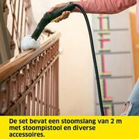 Kärcher SC 2 EasyFix Cilinder-stoomreiniger 1 l 1500 W Zwart, Geel - thumbnail