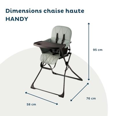 Opvouwbaar kinderstoelpakket - THERMOBABY - HANDY - Compleet en design maaltijdpakket
