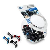 ACT AC9000 Smartphone Autohouder | Ventilatierooster | Metalen klemsysteem | 25 stuks - thumbnail