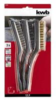 kwb Staalborstel 3-delig 3 stuk(s) - thumbnail