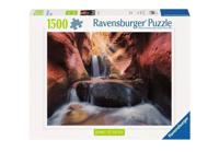 Ravensburger Legpuzzel der wasserfall im red canyon, 1500st. - thumbnail