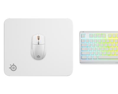 Gaming muismat - STEELSERIES - QcK M - Wit