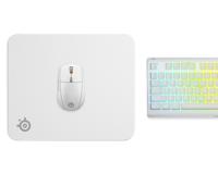 Gaming muismat - STEELSERIES - QcK M - Wit - thumbnail