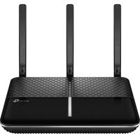 TP-Link Archer C2300 Dual Band draadloze MU-MIMO (Gigabit WiFi-router 1625Mbit/s (5GHz) + 600Mbit/s (2,4 GHz), 4 Gigabit LAN-poorten, 1 USB 3.0-poort, Print/Media/FTP/VPN-server) Zwart - thumbnail