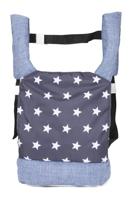 Poppen Draagzak Ergo - Stars Navy - thumbnail