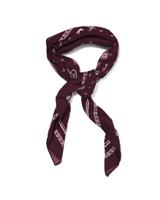 HEMA Damessjaal 60x60cm viscose paisley rood - thumbnail