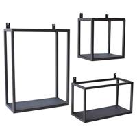 Urban Interiors wandboxes (Set van 3), kleur Vintage Black - thumbnail