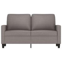 Tweezitsbank 120 cm stof taupe - thumbnail