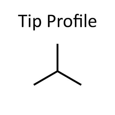 Rennsteig Werkzeuge 462 300 0 Driehoekige holle schraper 300 mm