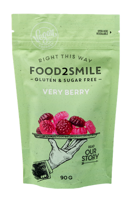 Food2Smile Very Berry Gluten en Suikervrij 90 g bij Jumbo