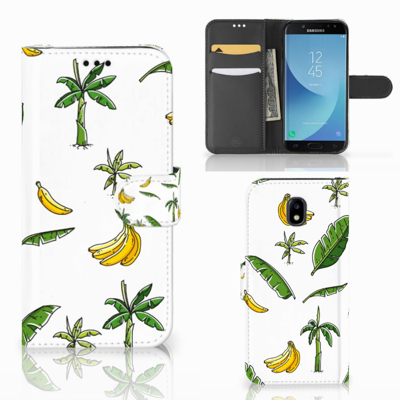 Samsung Galaxy J5 2017 Hoesje Banana Tree | Portemonnee hoesje Samsung Galaxy J5 2017 Hoesje Banana Tree | Portemonnee hoesje