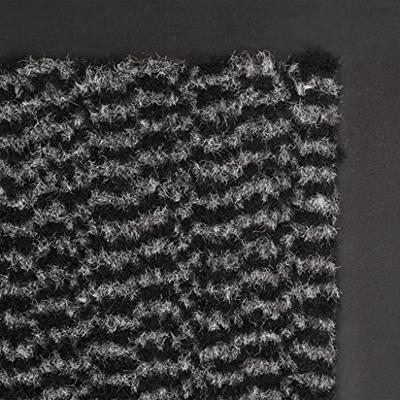 Droogloopmat rechthoekig getuft 60x90 cm antraciet
