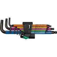 Wera 950 SPKL/9 SM N Inbus Haakse schroevendraaierset 1.5 mm, 2 mm, 2.5 mm, 3 mm, 4 mm, 5 mm, 6 mm, 8 mm, 10 mm 9-delig - thumbnail