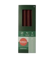 Bolsius dinerkaars 8 stuks velvet red 23 cm - thumbnail