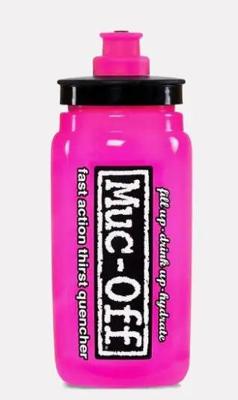 Muc-Off Muc off, schmier-/pflegemittel, elite custom fly water bottle 550ml (new), einzeln, farbe: pink