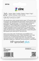 HP Sprocket Plus papier 5,8x8,7cm 20 sheets - thumbnail