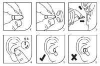 3M oordop EAR classic 28dB (doosje van 5 paar) - thumbnail