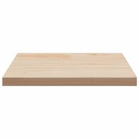 Tafelblad vierkant 40x40x1,7 cm massief grenenhout - thumbnail