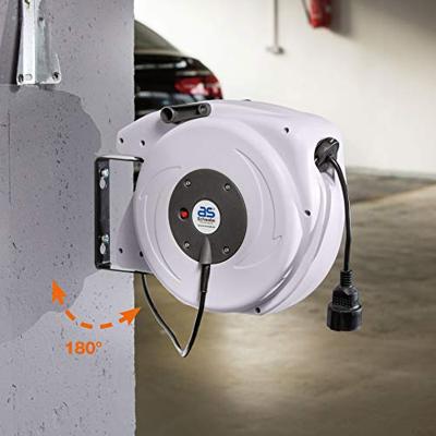 Schwabe Veerkabelhaspel Vinyl H05VV-F 3x1,5 IP20 20m Schwabe Veerkabelhaspel Vinyl H05VV-F 3x1,5 IP20 20m