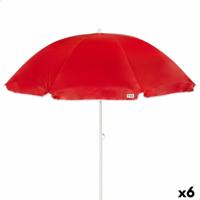 Parasol Aktive UV50 Ø 220 cm Polyester Metaal 220 x 209 x 220 cm (6 Stuks) - thumbnail