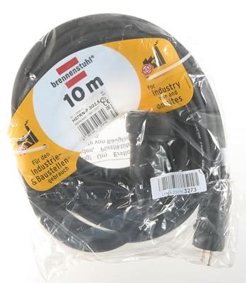 Brennenstuhl 1166810 Stroom Verlengkabel Zwart 10.00 m H07RN-F 3G 2,5 mm²