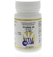 Vital Cell Life Vitamine B6 P-5-P 16mg 100 Tabletten - thumbnail