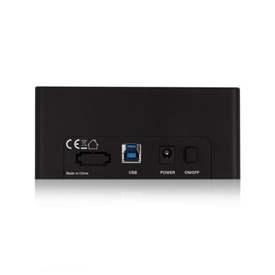 Ewent EW7012 basisstation voor opslagstations USB 3.2 Gen 1 (3.1 Gen 1) Type-B Zwart