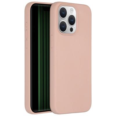 Accezz Liquid Silicone Backcover iPhone 15 Pro Max Telefoonhoesje Roze Accezz Liquid Silicone Backcover iPhone 15 Pro Max Telefoonhoesje Roze