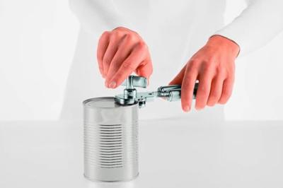 Rosle Blikopener Round - RVS