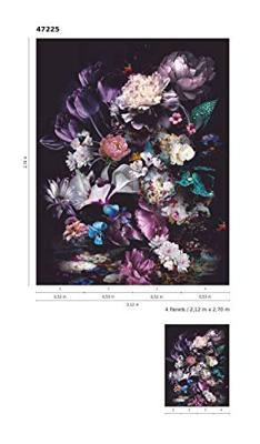 Noordwand Smart Art Easy Fotobehang grote bloemen 47225