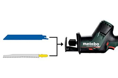 Metabo SSE 12 BL Accu-Reciprozaag | 12 V | 2x4 Ah LiHD | Lader ASC 55 | Metabox 145 - 602322800 Metabo SSE 12 BL Accu-Reciprozaag | 12 V | 2x4 Ah LiHD | Lader ASC 55 | Metabox 145 - 602322800