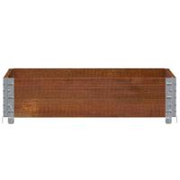 Palletopzetrand 80x60 cm massief grenenhout bruin - thumbnail