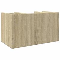 VidaXL Bureau organiser 44,5x24x25 cm bewerkt hout sonoma eikenkleurig - thumbnail