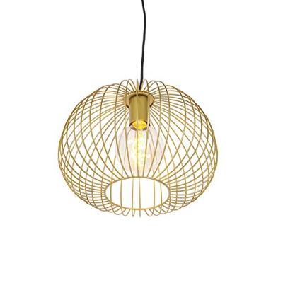 QAZQA Design hanglamp goud - Wire Dough QAZQA Design hanglamp goud - Wire Dough