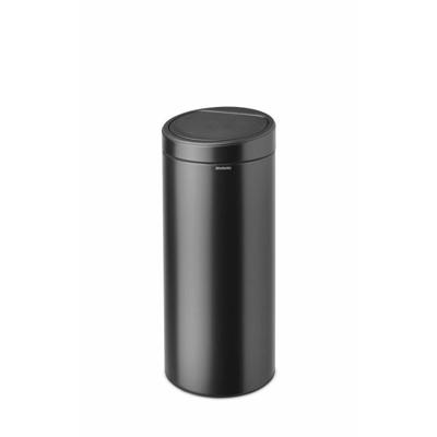 Brabantia Touch bin new afvalemmer 30 liter confident grey Brabantia Touch bin new afvalemmer 30 liter confident grey