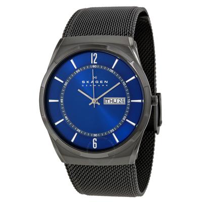 Horlogeband Skagen SKW6088 Mesh/Milanees Zwart 28mm Horlogeband Skagen SKW6088 Mesh/Milanees Zwart 28mm