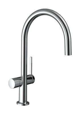 Hansgrohe Talis M54 ééngreeps keukenmengkraan 220 met stopkraan voor vaatwasser, chroom Hansgrohe Talis M54 ééngreeps keukenmengkraan 220 met stopkraan voor vaatwasser, chroom
