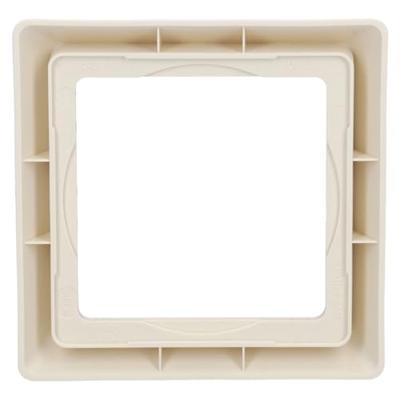 Busch-Jaeger 2CKA001730A0258 Frame Frame 1-voudig Allweather 44 (IP44) Parel-wit, Crème-wit 1 stuk(s)