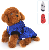 Hondenjasje gevoerd met drukknopen - thumbnail