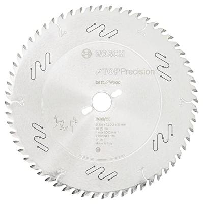 Bosch Accessoires Cirkelzaagblad Top Precision Best for Wood 300 x 30 x 3,2 mm, 60 1st - 2608642115 - thumbnail